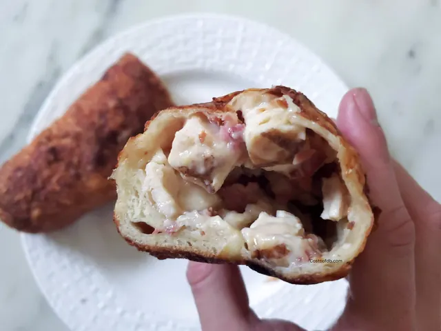 Inside a Costco chicken bake