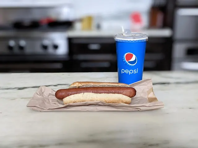 Costco Hot Dog & Soda Combo