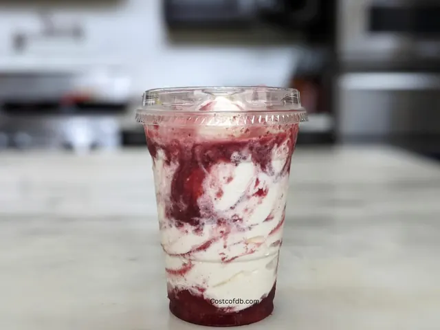 Costco Strawberry Sundae